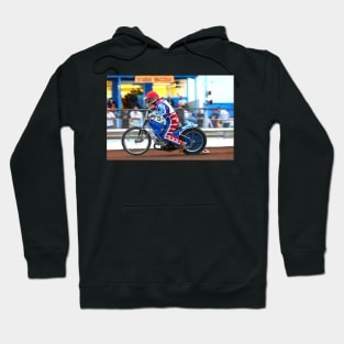 Reading Racers Speedway Motorcycle Action Hoodie